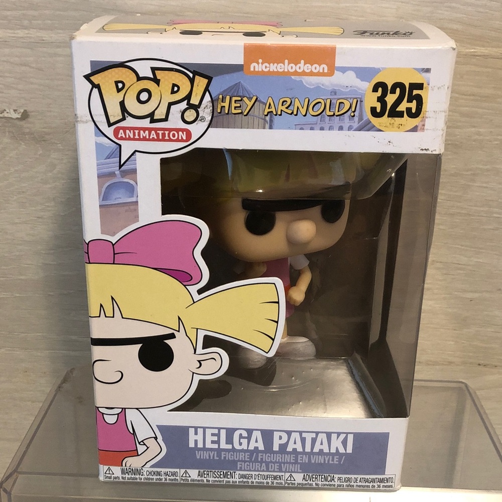Nickelodeon Hey Arnold! Helga Pataki Funko Pop 325 NIB Please Read
